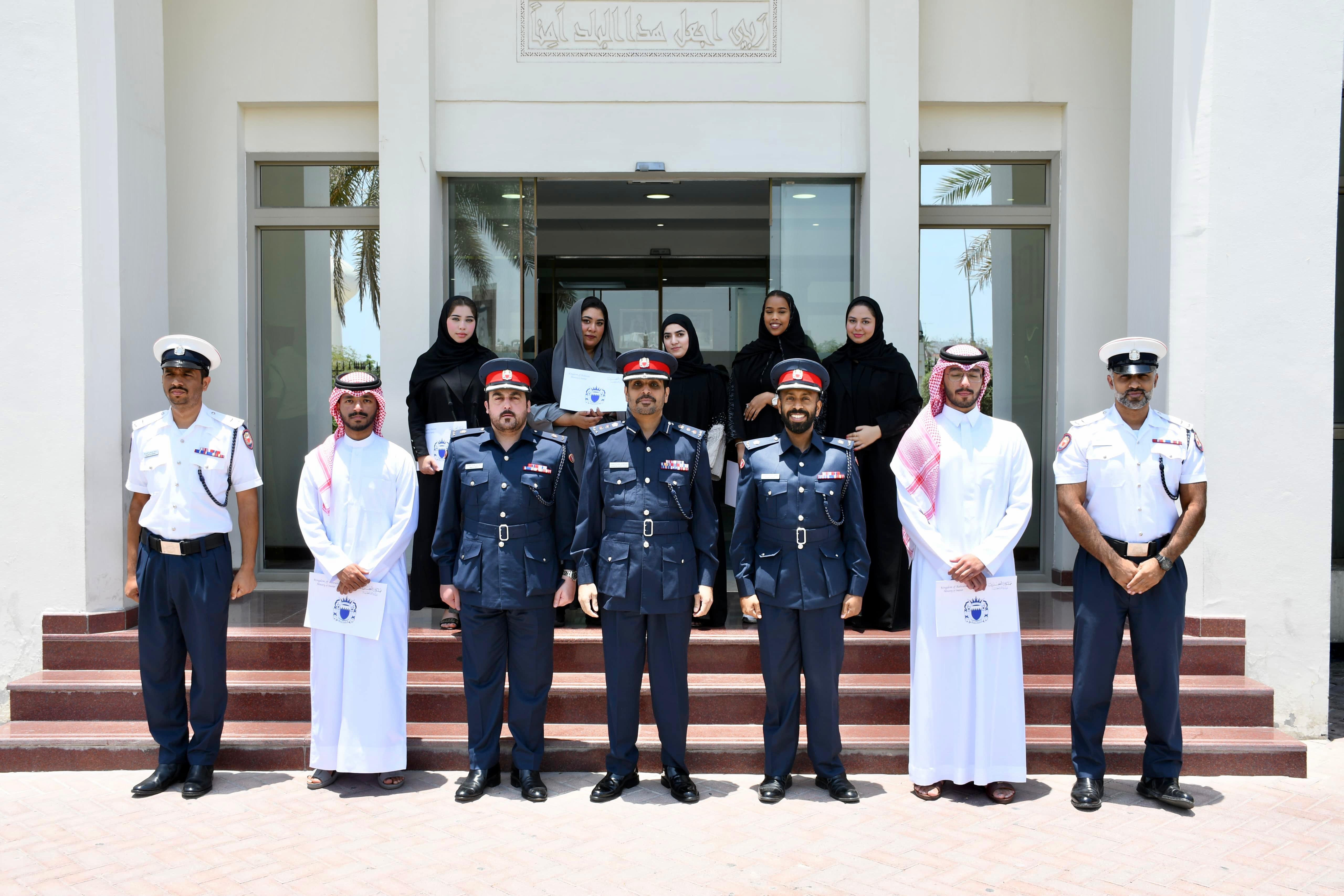 Southern Governorate Police Complete Training Program for UOB Legal Clinic Students