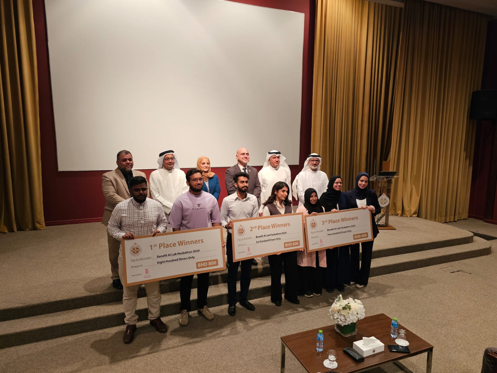 University of Bahrain Secures First and Second Places at Benefit Advanced AI Lab Hackathon 2024